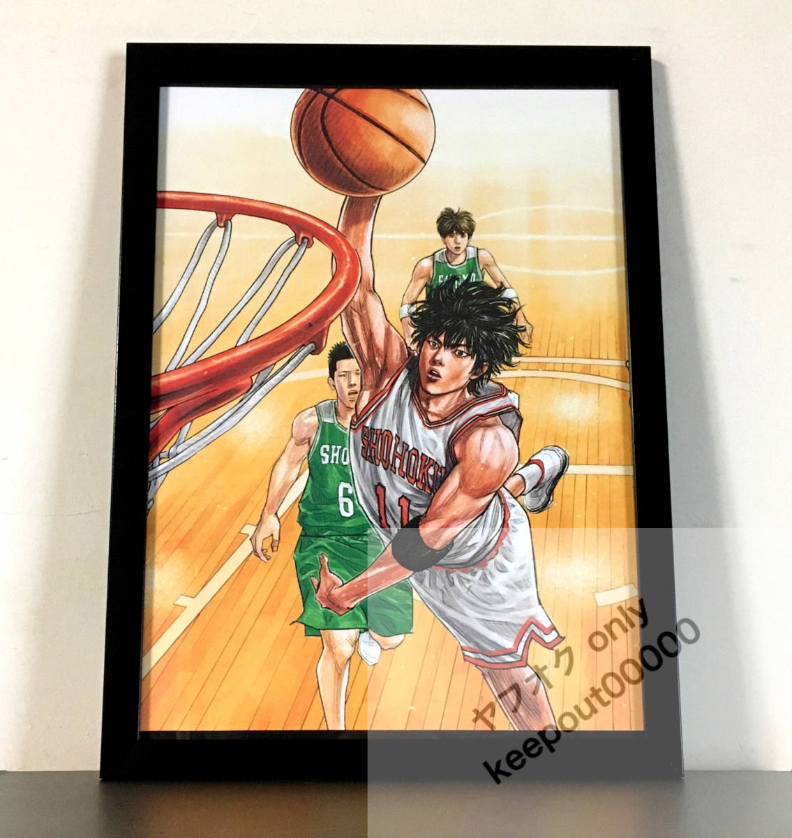 額装アートワーク/SD208B】 スラムダンク おもしろい SLAMDUNK
