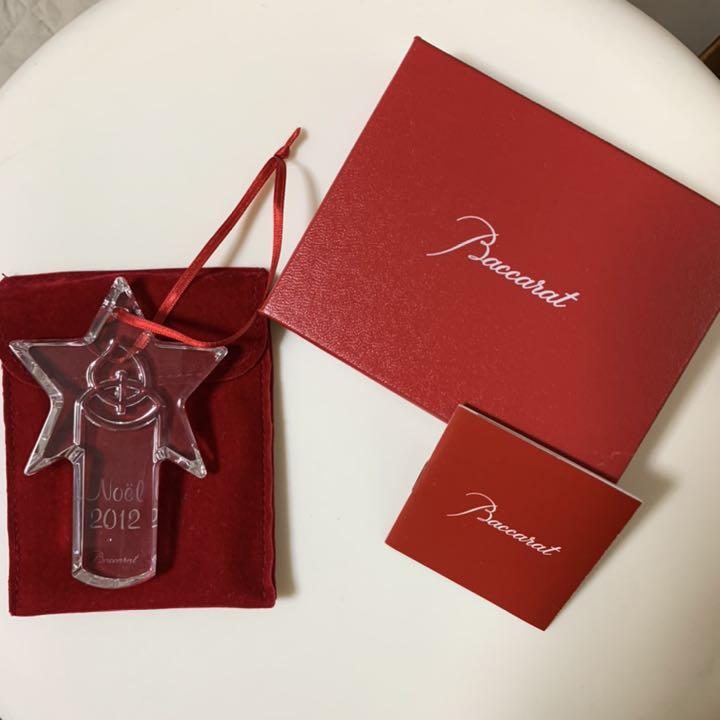 バカラ　クリスマスオーナメント　2012年 Baccarat バカラ Noel クリスマス オーナメント 2012 売買された