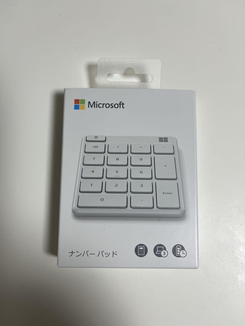 Microsoft Number Pad テンキー ホワイト