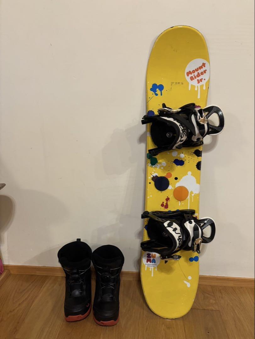 スノーボード　キッズ　3点セット　ZUMA SPOON 110 スノーボード キッズ 3点セット ZUMA SPOON 110 スノーボード 3