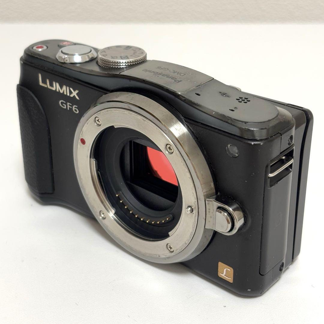 Panasonic LUMIX みずみずし ミラーレス一眼カメラ GF6 DMC-GF6-K