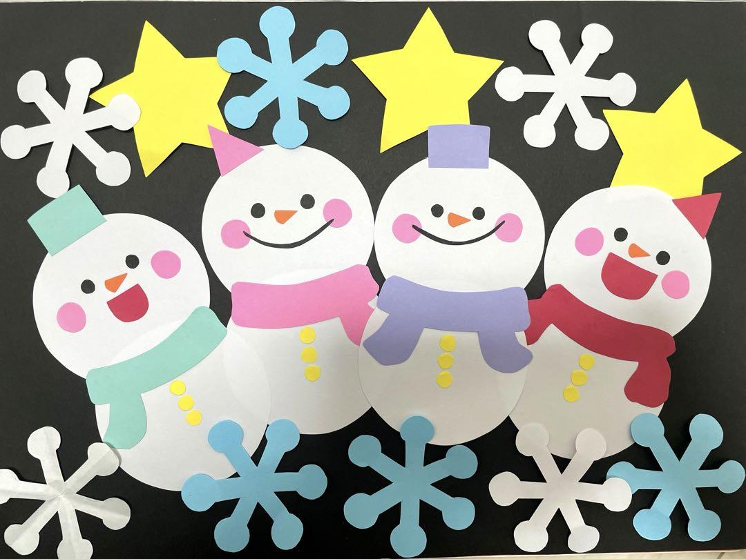 雪だるまさま専用ページ♡21日迄☆他の方購入不可 カラフル スノーマン 雪だるま 9色セット ブローチ バッジ