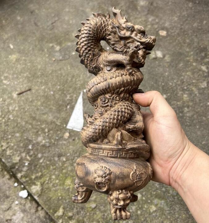 稀少逸品◇仏教美術 沈香木精密細工 精細彫琢 大日如来像 純手工