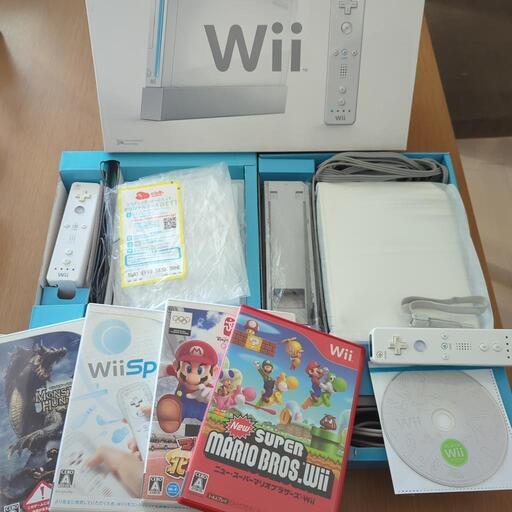 Wii すぐ遊べるセット ソフト5本+リモコン ほどよく