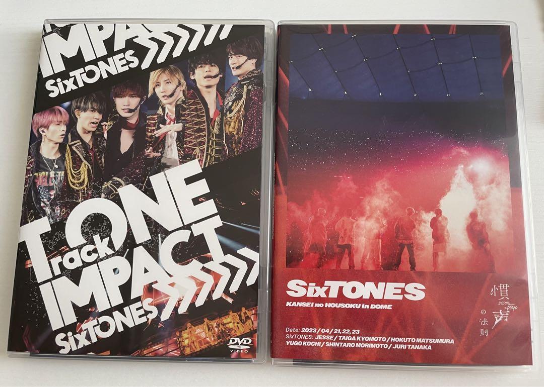 SixTONES/慣声の法則 TrackONE-IMPACT 通常版 DVD