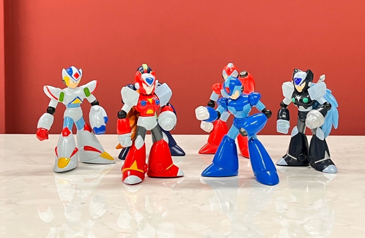 当時物 BANDAI バンダイ CAPCOM カプコン ロックマン X ミニ フィギュア 1994年 マッスルパワー ゼロ セカンドアーマー レトロ  売買されたオークション情報 落札价格 【au payマーケット】の商品情報をアーカイブ公開