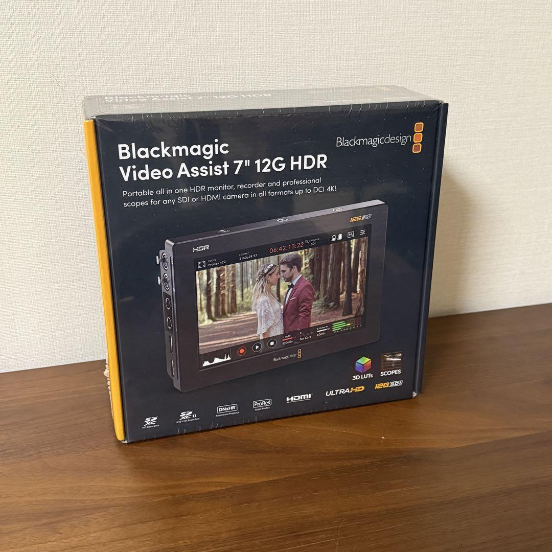 新品] Blackmagic Video Assist 7” 12G HDR