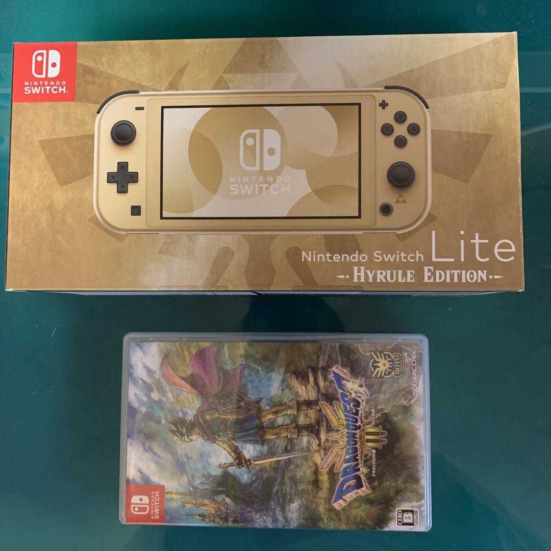 【美品】Switch Lite ハイラルエディション ドラクエ3 Switch Lite ハイラルエディション ドラゴンクエスト3 Nintendo