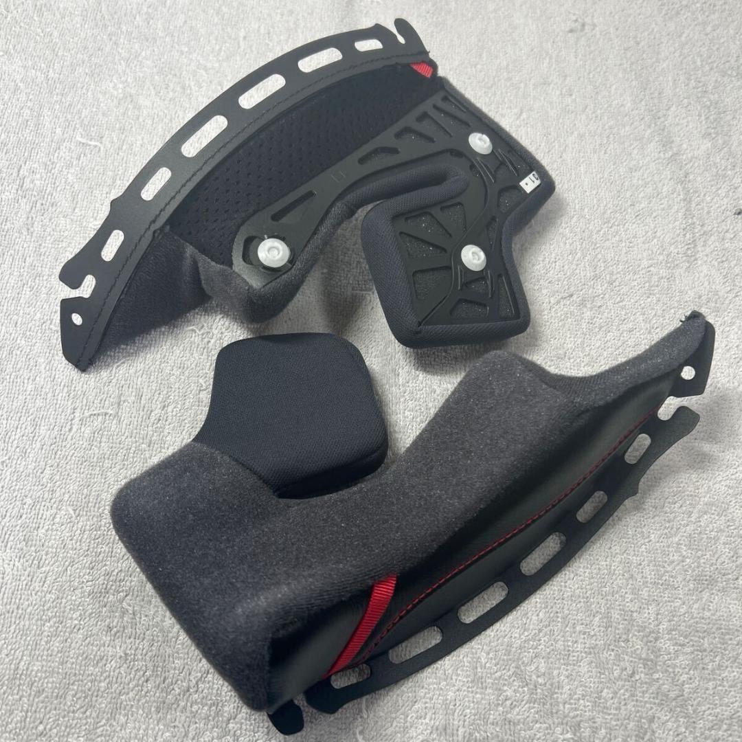 3)SHOEI4512048489311 TYPE-NタイプNチークパッド31 3）新品 未使用 SHOEI TYPE-N チークパッド 31 4512048489311 GT