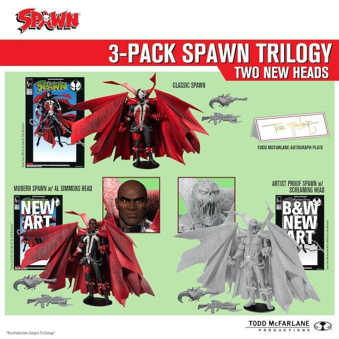 kickstarter 限定 spawn 3-pack set