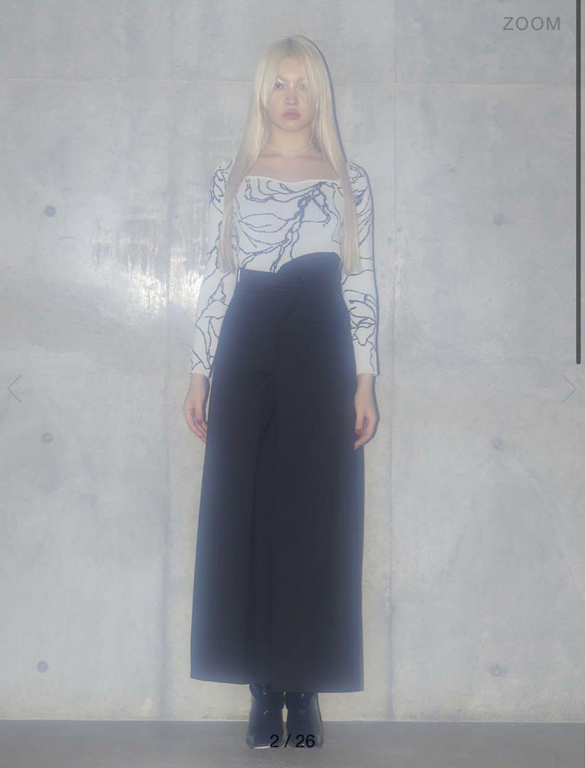 melt the lady layered wide pants 売買されたオークション情報 落札价格 【au  payマーケット】の商品情報をアーカイブ公開