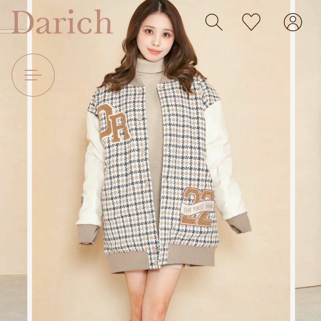 ダーリッチ スタジャン ダーリッチ Dベアチェック ビッグ