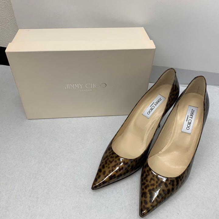 Jimmy Choo レオパード パンプス