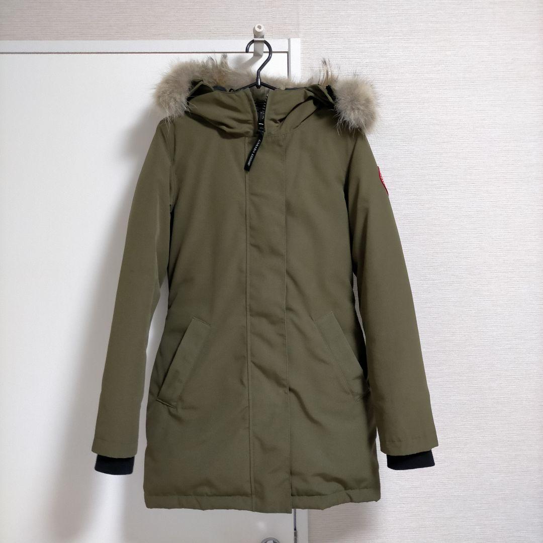 CANADA GOOSE ヴィクトリアパーカー カーキ 2XS 売買されたオークション情報 落札价格 【au  payマーケット】の商品情報をアーカイブ公開