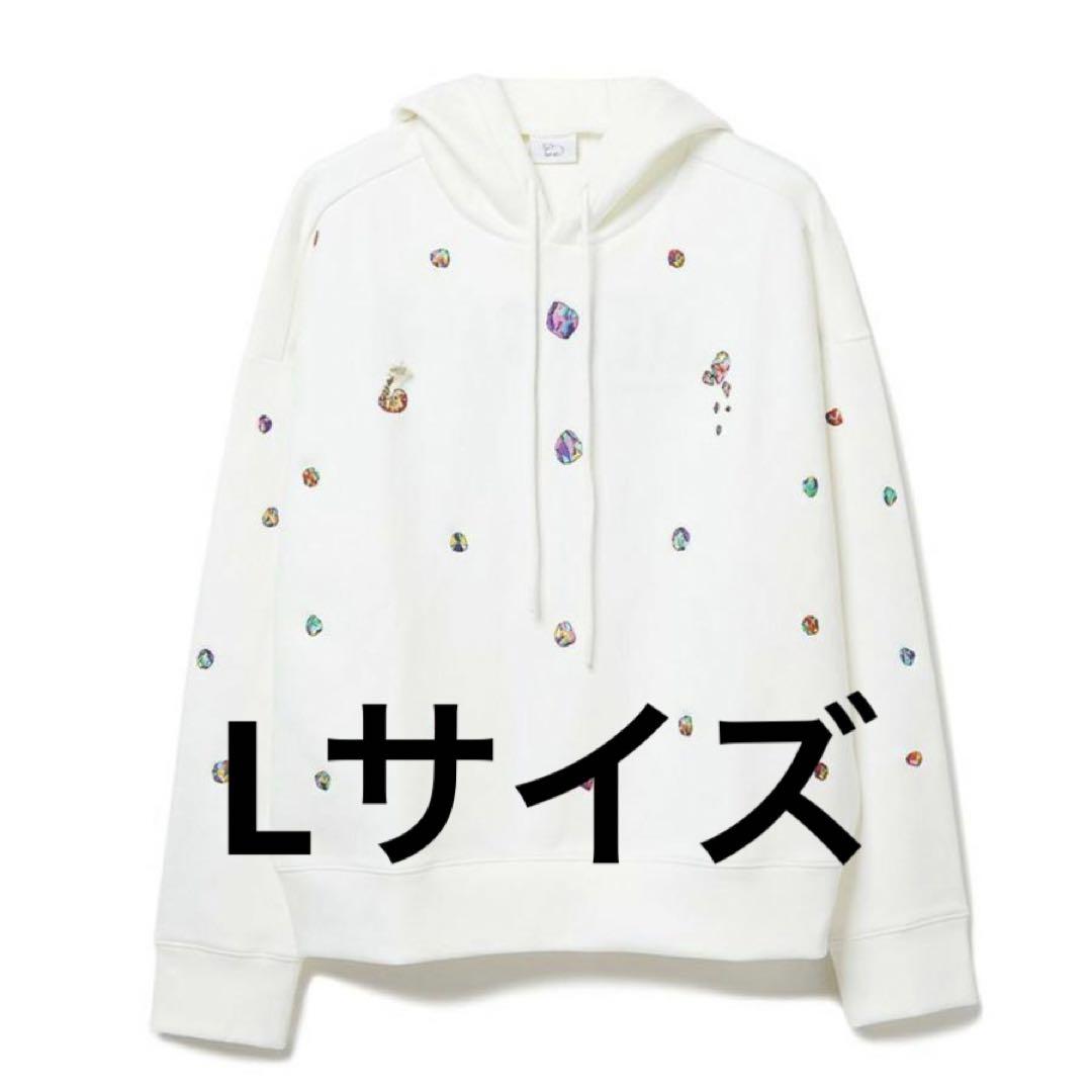 米津玄師 ツアーグッズ 変身 【宝石パーカー WHITE】 perker-wt-5.jpg