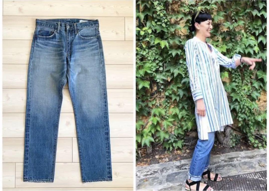板谷由夏さん着用 SINMEシンメ デニム ジーンズ｜レディース
