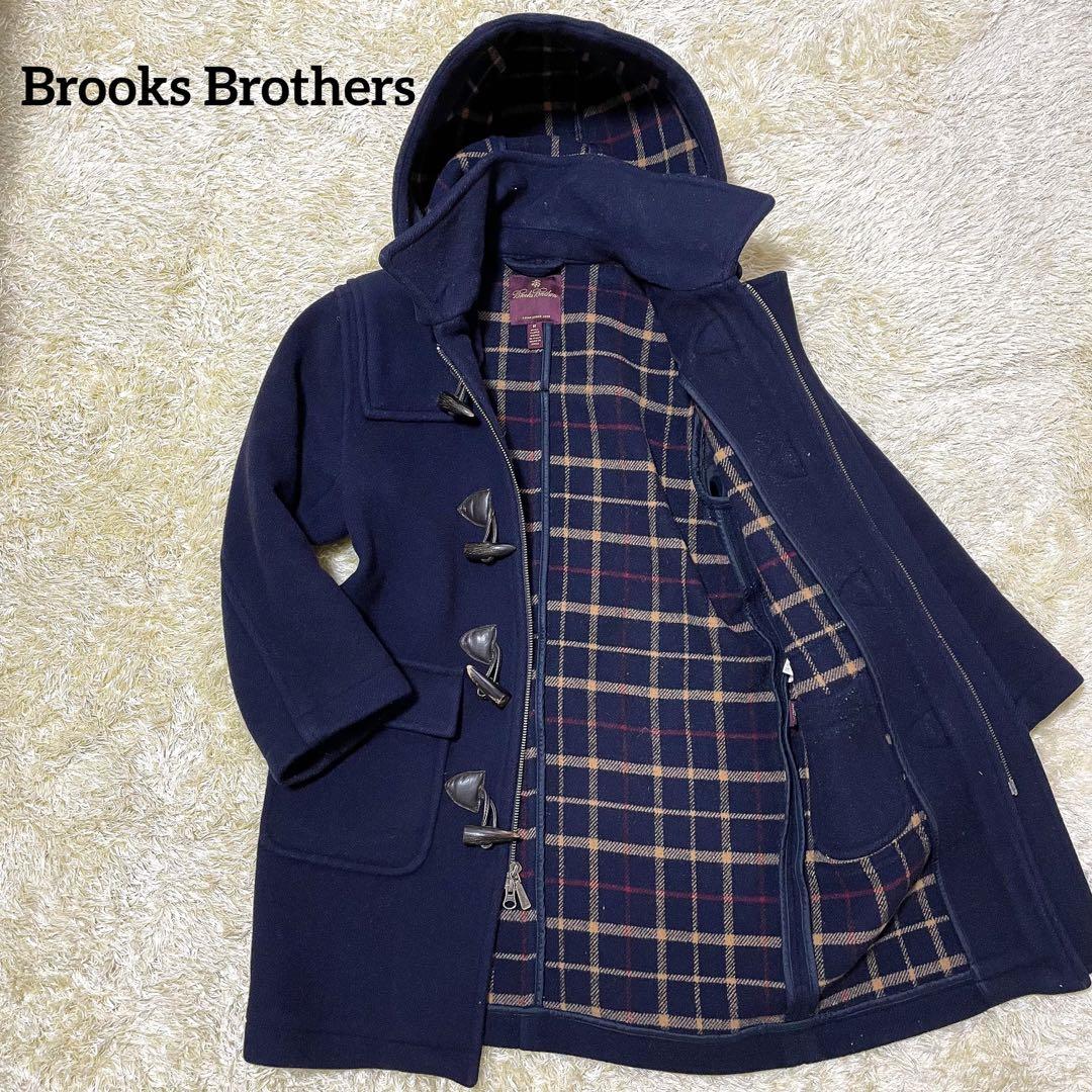 美品✨ Brooks Brothers ダッフルコート 2way ネイビー M