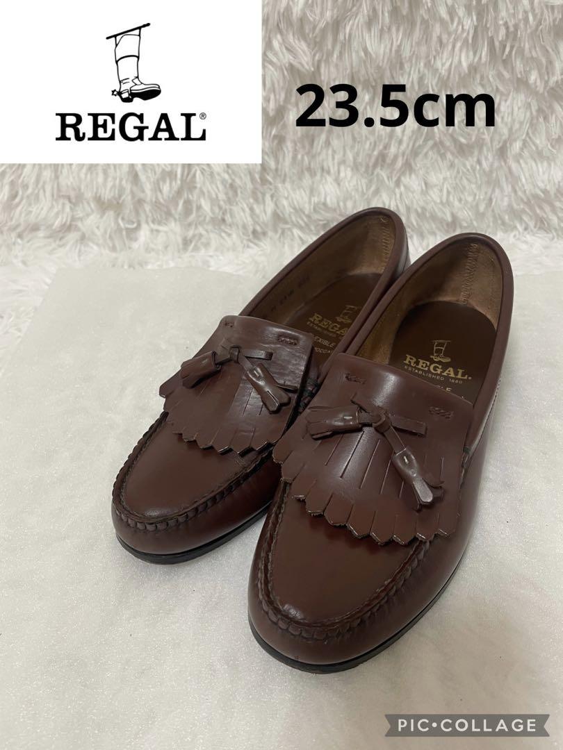 新品 REGALリーガル ローファー モカシンジュース 23.5 新品 REGALリーガル ローファー モカシンジュース 23.5