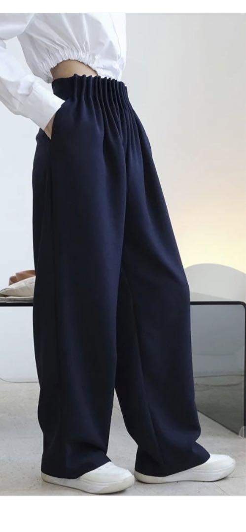 21AWコレクション着用】ミキオサカベ ハイウエストパンツ