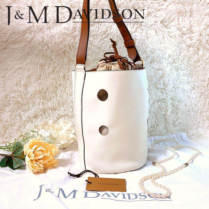 J＆M DAVIDSON JOY ワンハンドル バケット ハンドバッグ