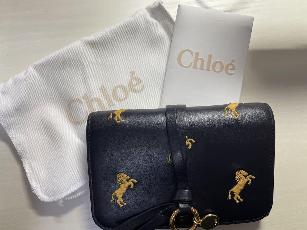 値下げ中 Chloe クロエ アルファベット リトルホース 馬 折りたたみ財布 売買されたオークション情報 落札价格 【au  payマーケット】の商品情報をアーカイブ公開