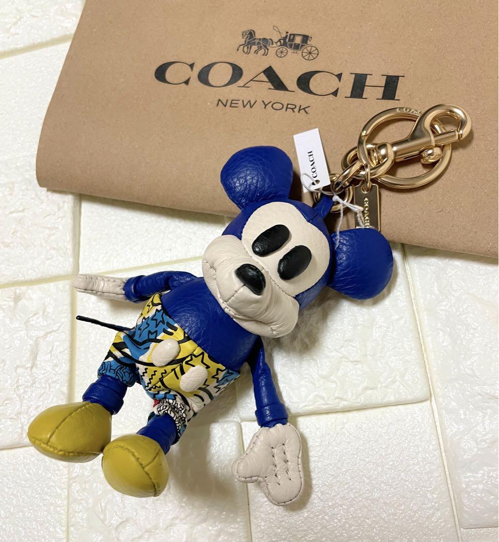 限定品 COACH コーチ キース ヘリング ミッキー バックチャーム 売買されたオークション情報 落札价格 【au  payマーケット】の商品情報をアーカイブ公開