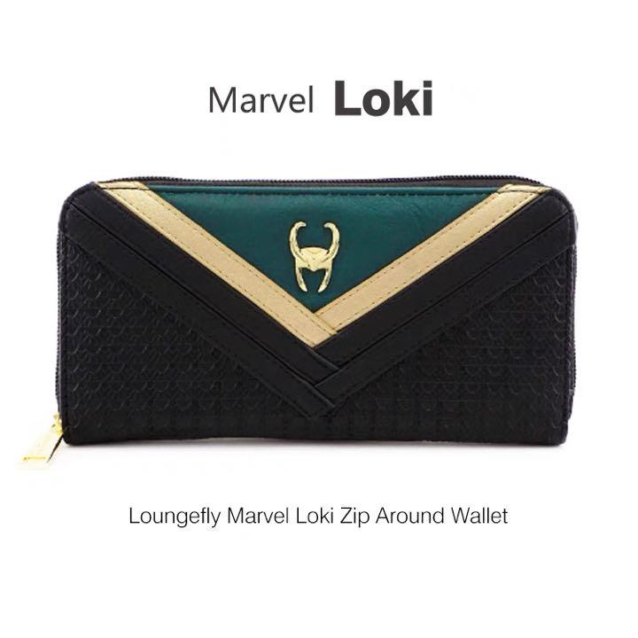 新品】Loungefly Loki ラウンジフライ ロキ ウォレット 長財布