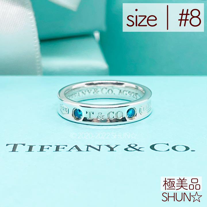 TIFFANY&Co.入手困難 極美品 1837 モンタナサファイア Ag925