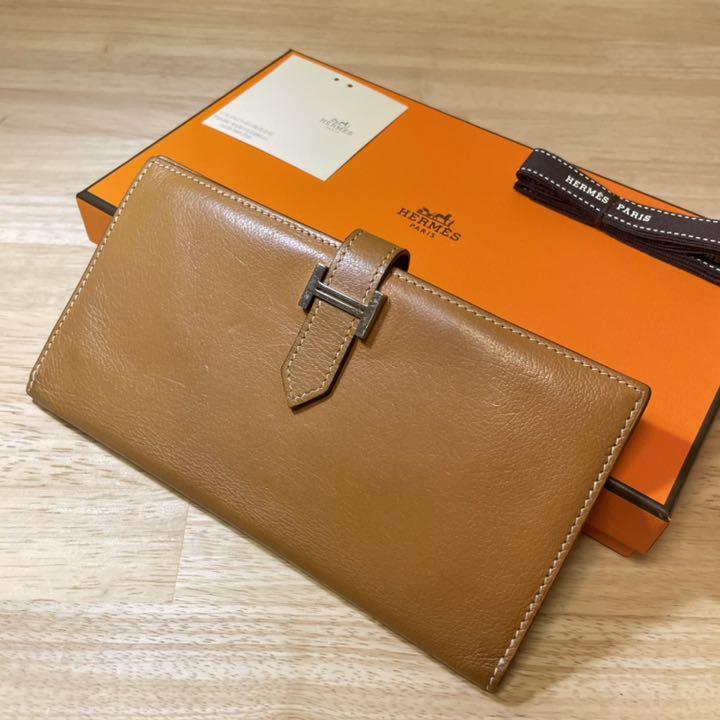 比較的美品 エルメス ベアン キャメル 比較的美品 エルメス ベアン キャメル