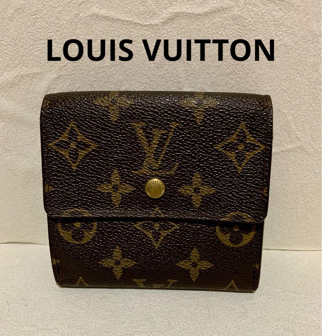 ⭐️ ルイヴィトン LOUIS VUITTON Wホック二つ折り財布モノグラム