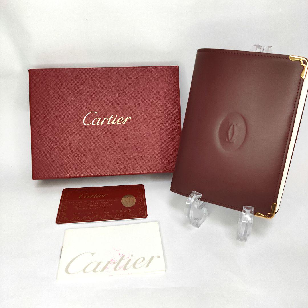 Cartier カルティエ マストライン レザー パスケース カードケース 売買されたオークション情報 落札价格 【au  payマーケット】の商品情報をアーカイブ公開