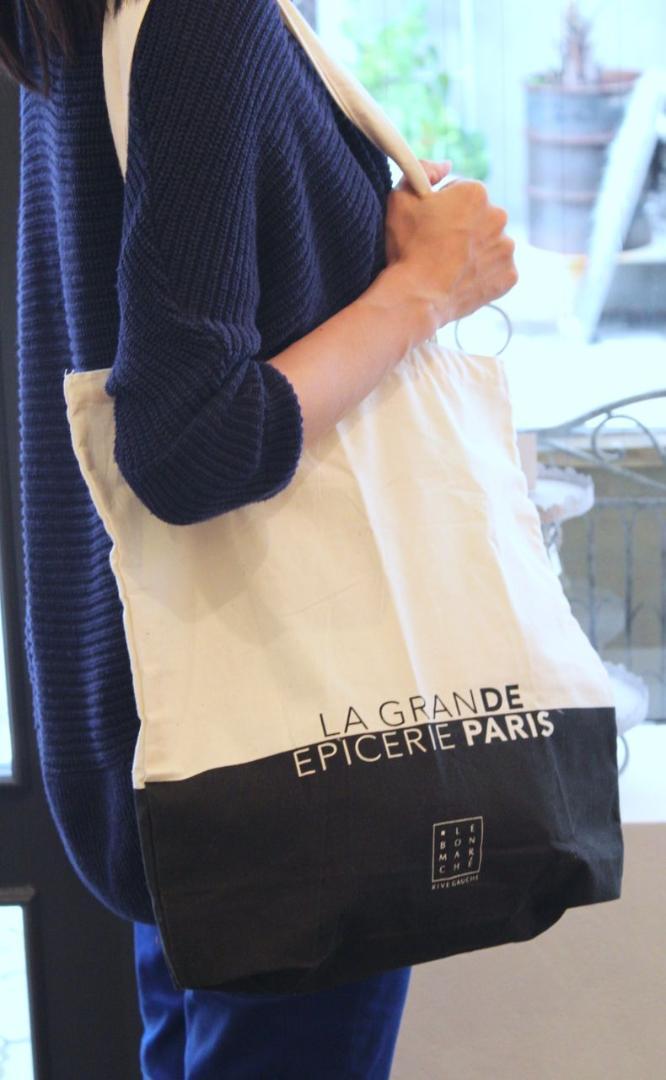 パリ LE BON MARCHE ボンマルシェ エコ バッグ EPICERIE