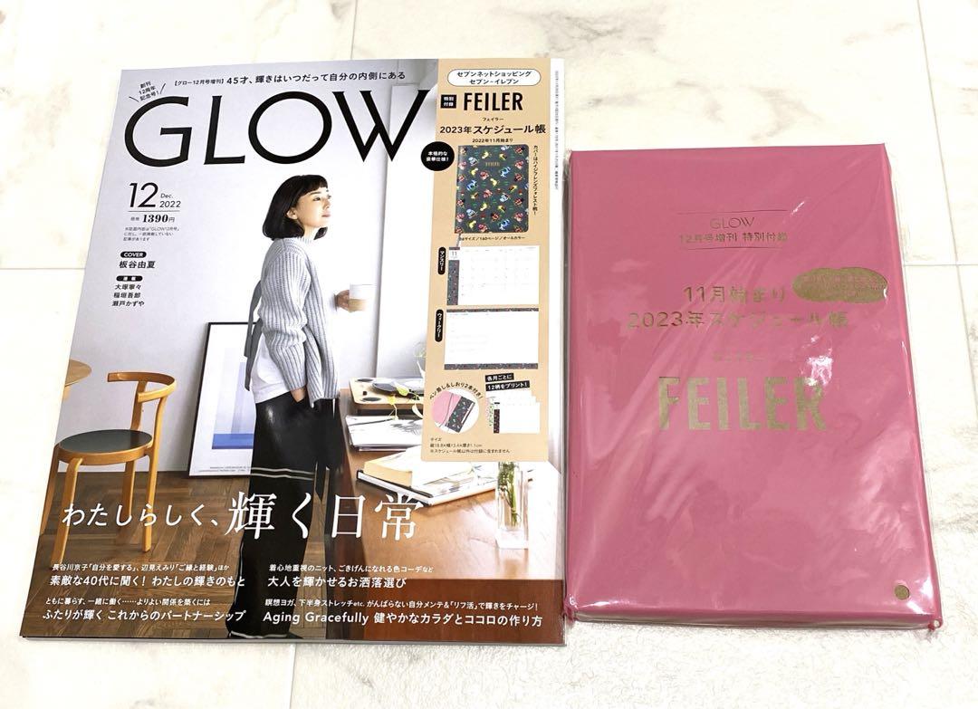 新品 未開封 GLOW グロー 12月 増刊号 付録フェイラー スケジュール帳 売買されたオークション情報 落札价格 【au  payマーケット】の商品情報をアーカイブ公開