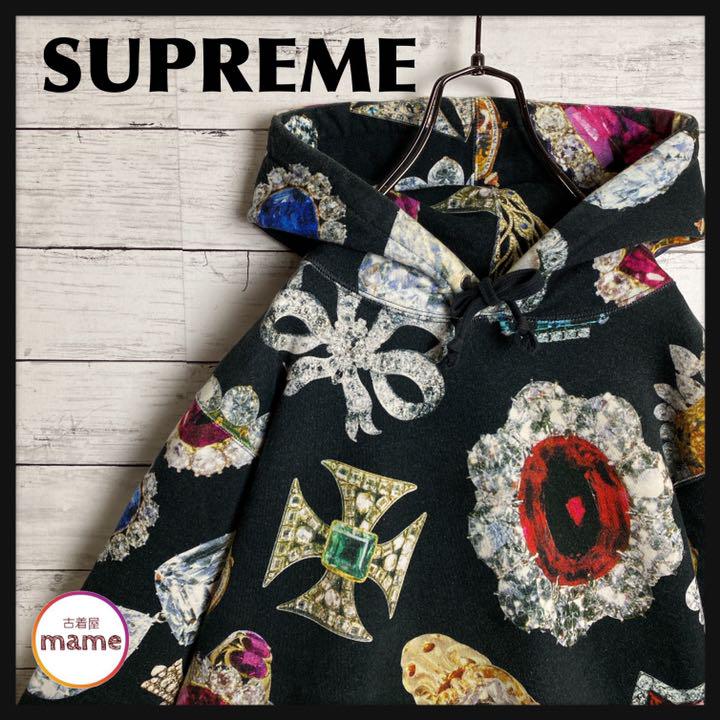 入手困難‼︎ SUPREME◎ジュエル 総柄 パーカー A348 売買されたオークション情報 落札价格 【au  payマーケット】の商品情報をアーカイブ公開