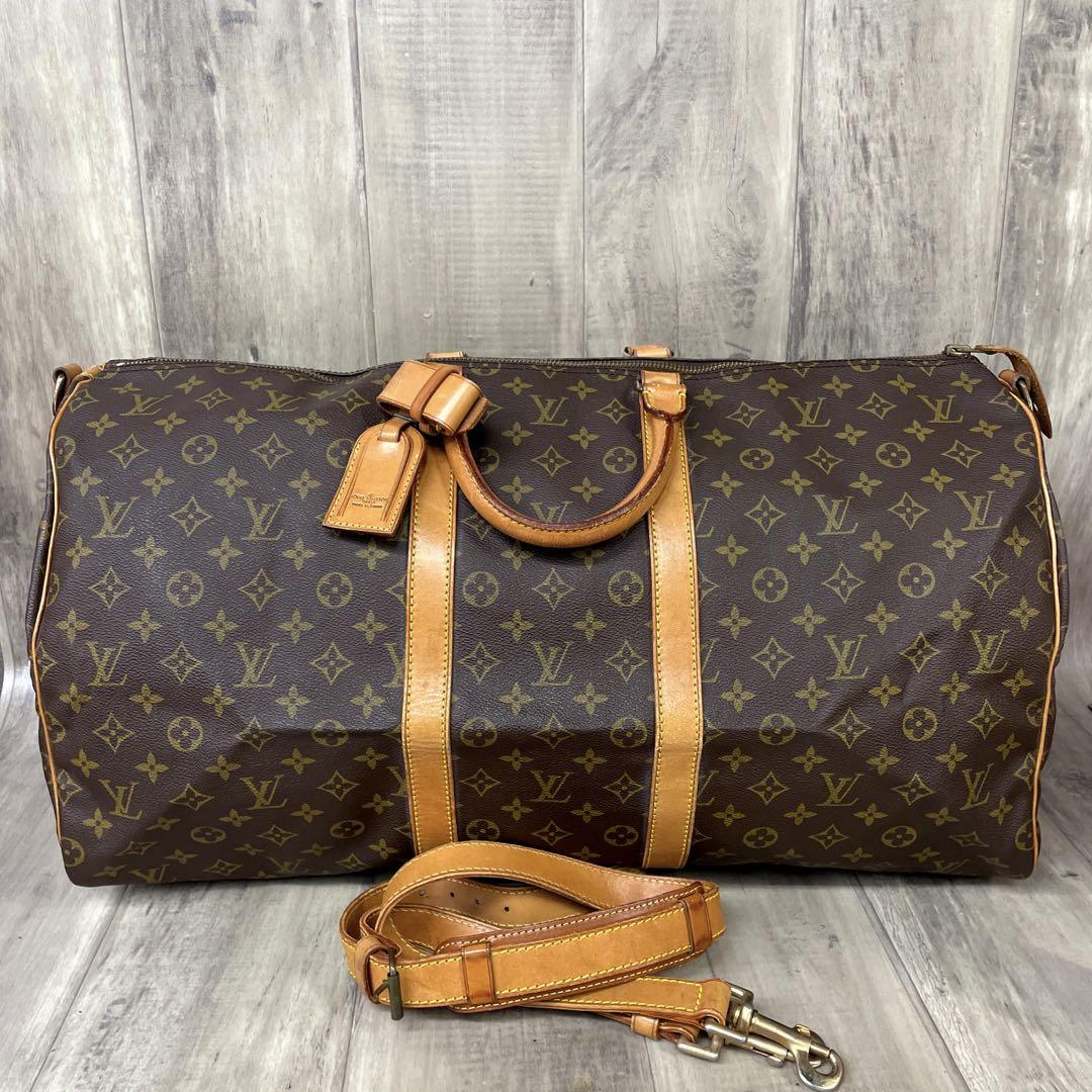 LOUIS VUITTON ルイヴィトン キーポル バンドリエール55 売買されたオークション情報 落札价格 【au  payマーケット】の商品情報をアーカイブ公開