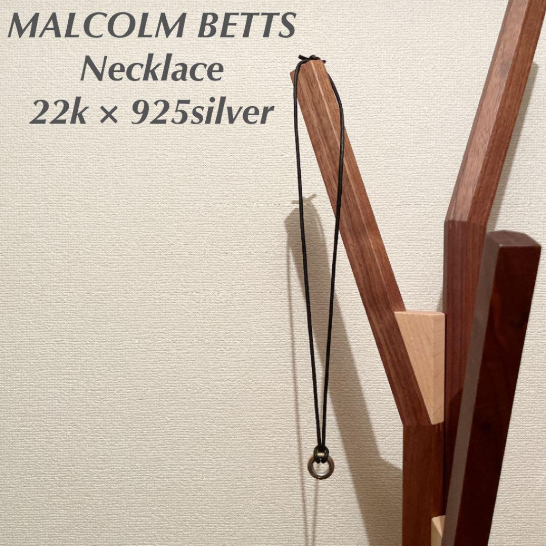 イベント開催時購入 MALCOLM BETTS マルコムベッツ ネックレス