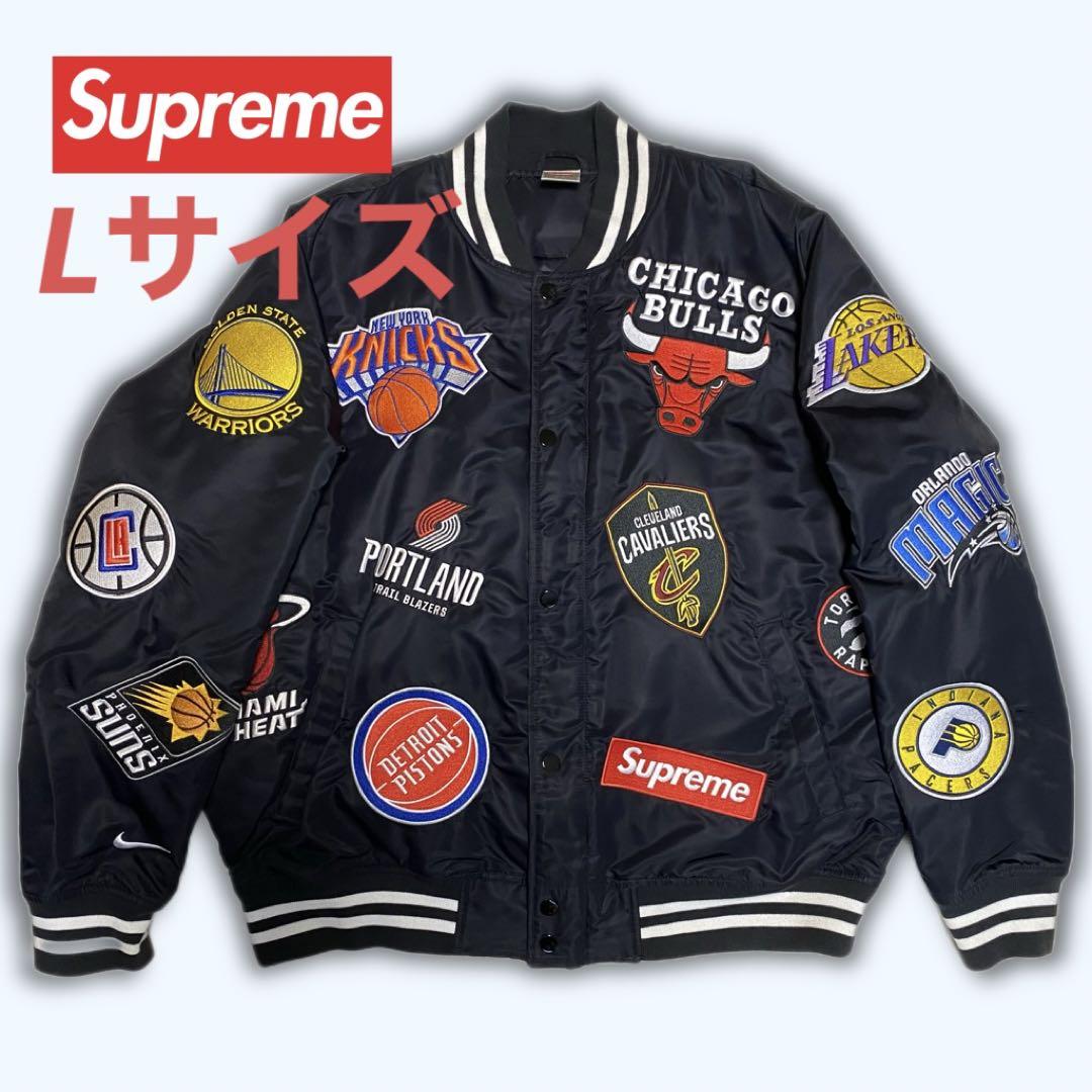 Supreme Nike NBA Teams Jacket ジャケット 黒