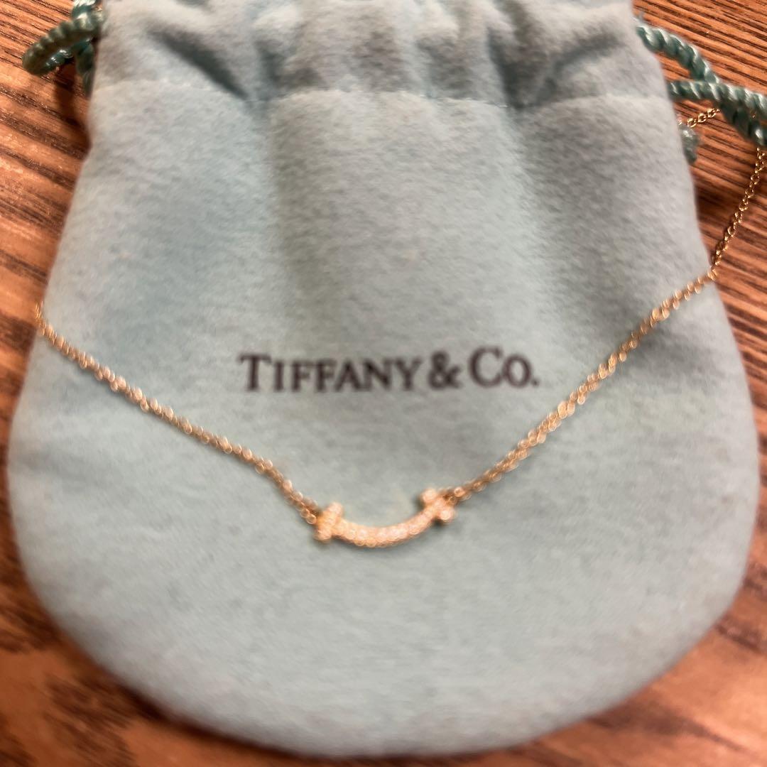 Tiffany ティファニー スマイル ミニ ダイヤ 18KYG ネックレス 売買されたオークション情報 落札价格 【au  payマーケット】の商品情報をアーカイブ公開