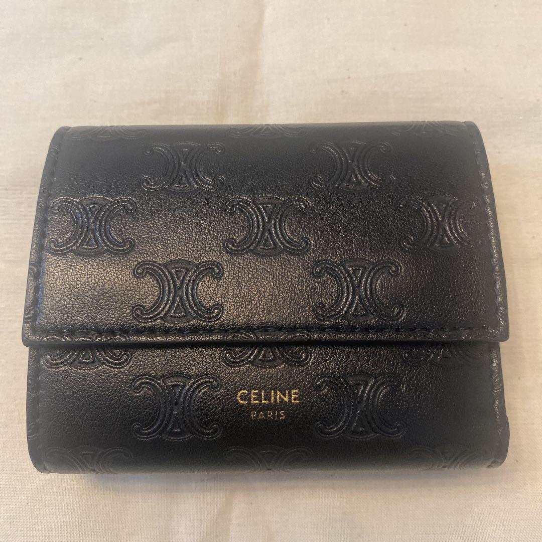 CELINE セリーヌ スモール トリフォールドウォレット