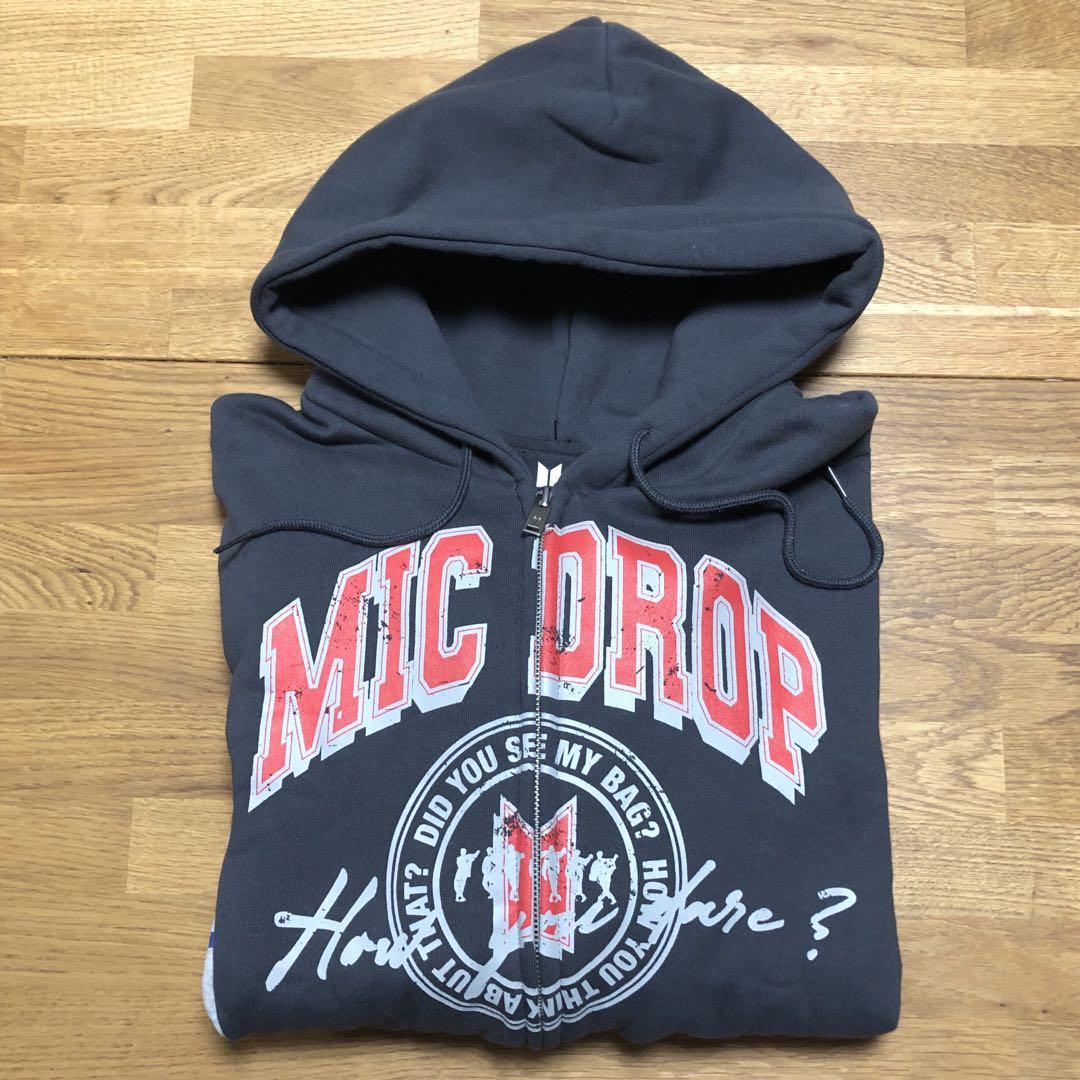 新品未使用タグ付き】BTS MIC DROP マイクドロップ パーカー L