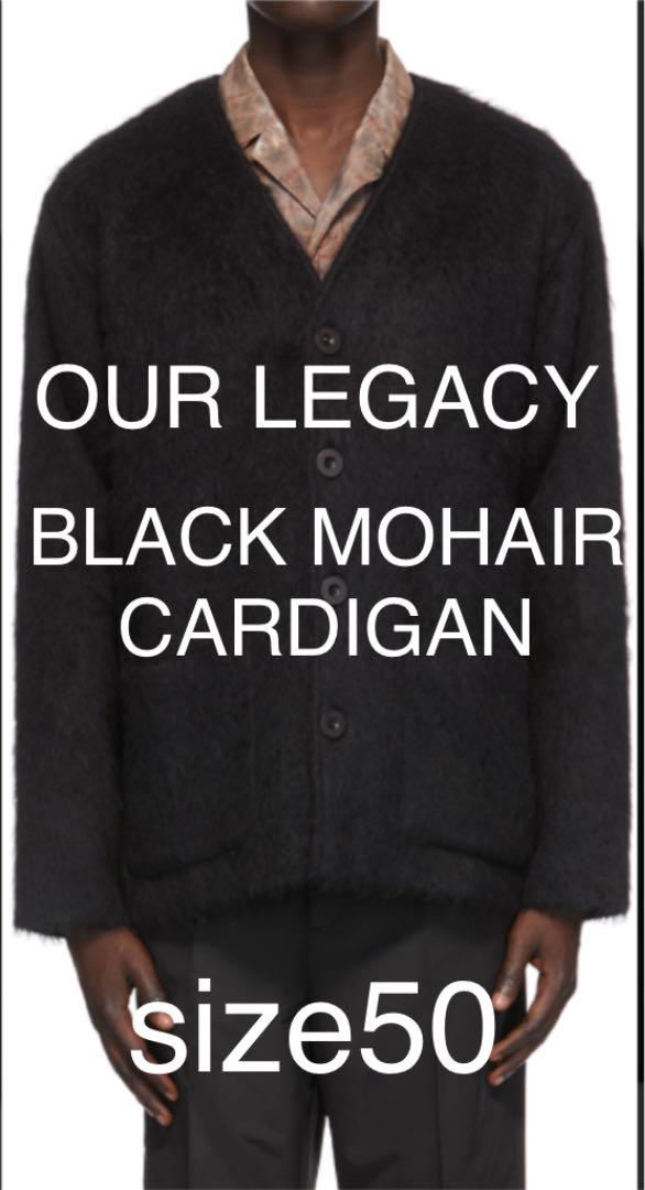 21AW OUR LEGACY BLACK MOHAIR CARDIGAN 50 売買されたオークション情報 落札价格 【au  payマーケット】の商品情報をアーカイブ公開