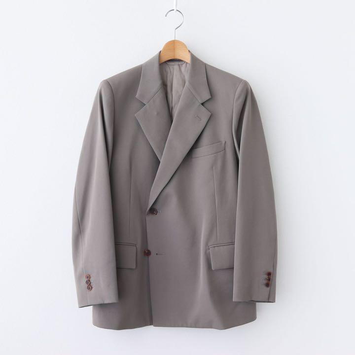 AURALEE ウールマックス ギャバジン ジャケット グレーベージュ AURALEE ウールマックス ギャバジン ジャケット グレーベージュ