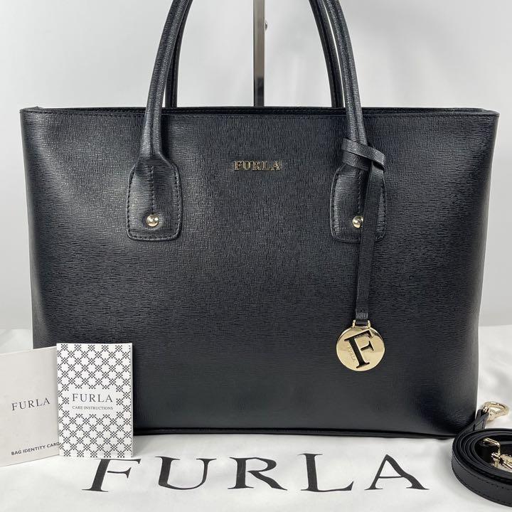 ✨極美品✨FURLA フルラ LINDA リンダ ハンドバッグ 2way