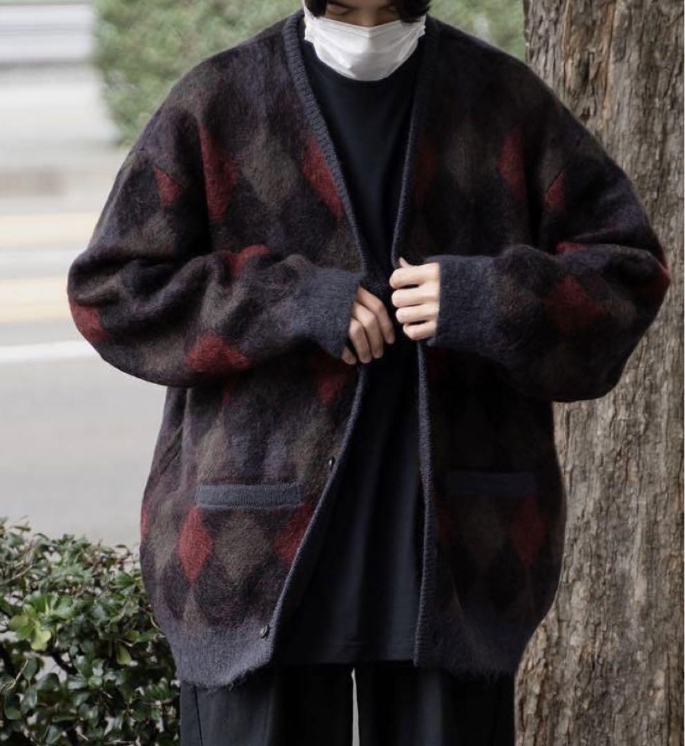 stein KID MOHAIR CARDIGAN むず痒く 22aw