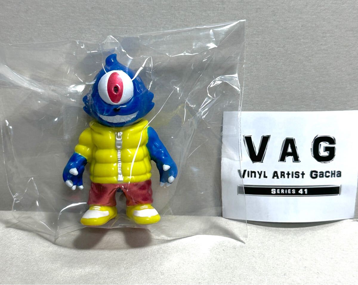 メディコムトイ VAG GYAROMI ギャロミオイド 青 黄色☆MEDICOM TOY ガチャ ガチャポン ソフビ