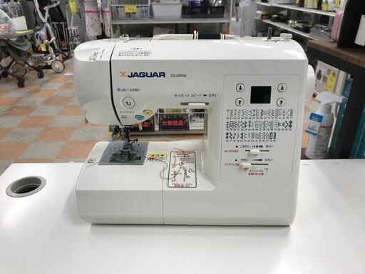 コンピュータミシン ジャガー CD-2203-W ※動作チェックOK