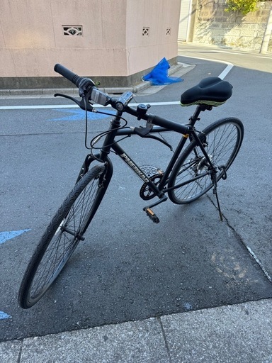 クロスバイク自転車 酷く