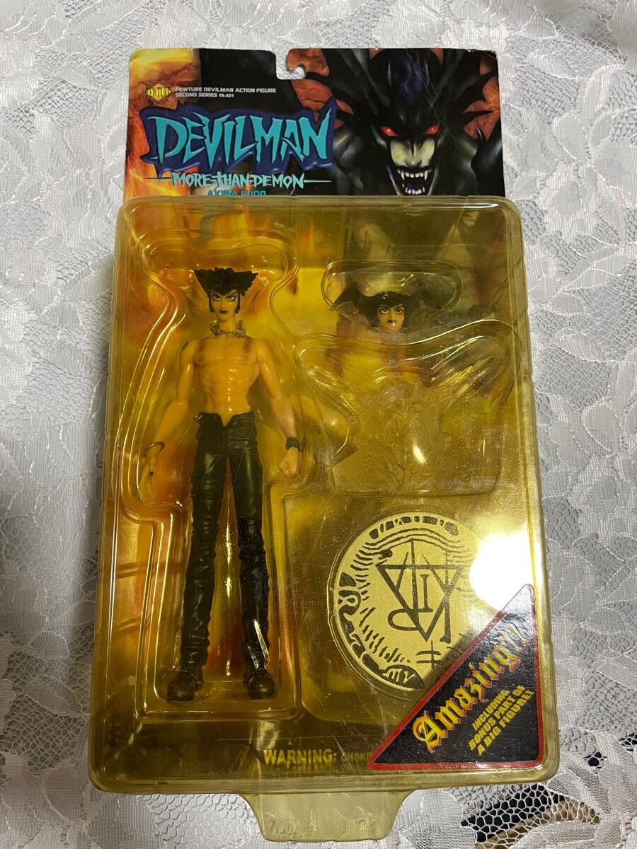 未使用品 妖し DEVILMAN 不動 明 フューチャーモデルズ デビルマン フィギュア アート