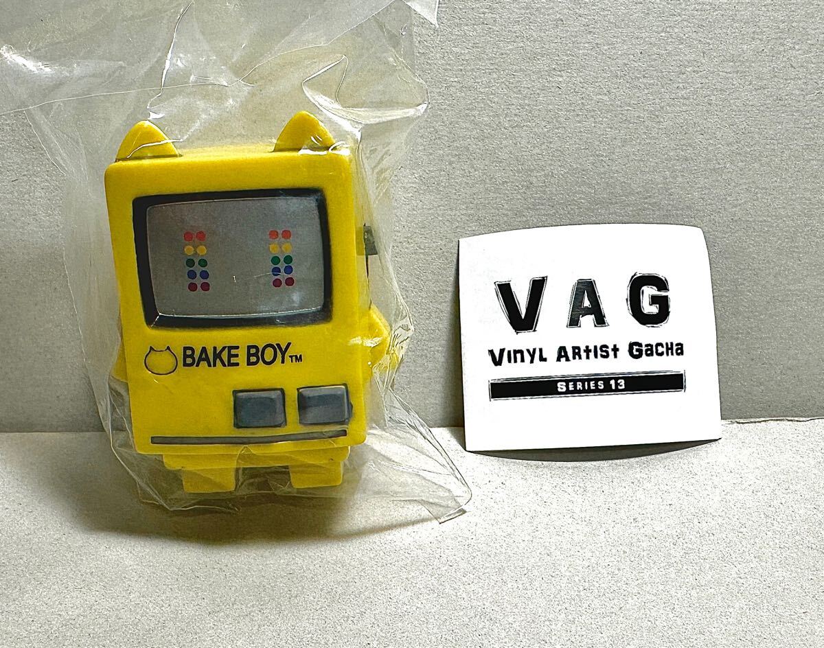 メディコムトイ VAG バケタンブログ バケタン1号 黄色☆MEDICOM TOY ワンナップ ガチャ ガチャポン