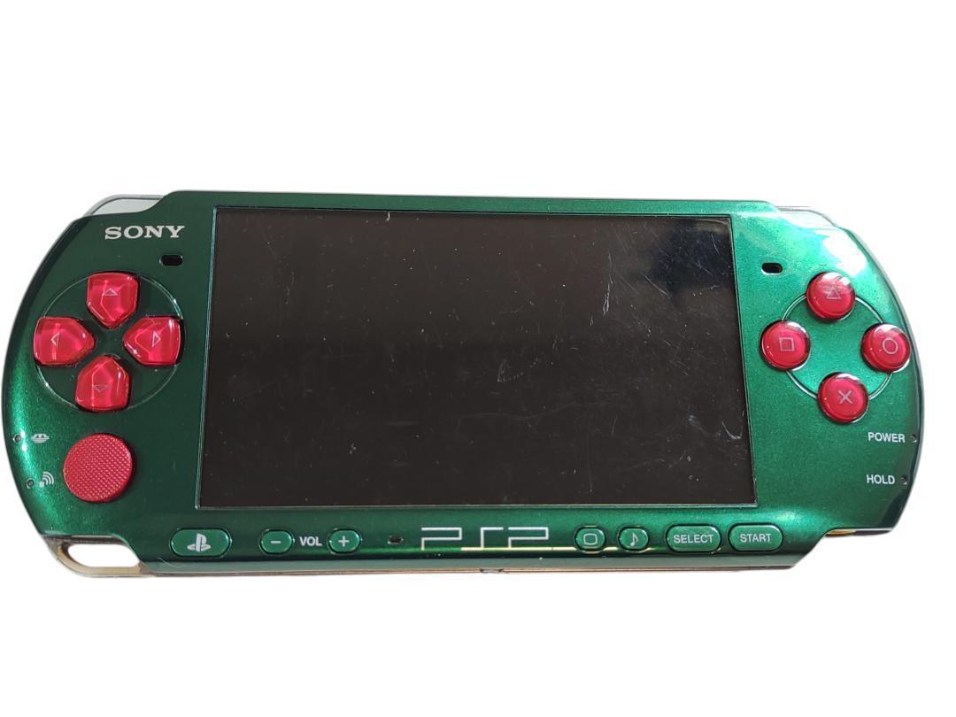 PSP3000 スピリティッドグリーン 本体 ジャンク